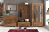 Picture of Black Red White Gent Chest Of Drawers KOM2D2S Stirling Oak