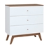 Picture of Black Red White Heda KOM3S Drawer White/Larch Sibiu Gold