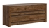 Picture of Black Red White Kada KOM4S Drawer April Oak