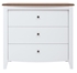 Picture of Black Red White Kalio Chest Of Drawers KOM3S White/Brown