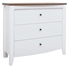 Picture of Black Red White Kalio Chest Of Drawers KOM3S White/Brown