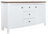 Picture of Black Red White Kalio Chest Of Drawers White/Brown