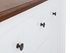 Picture of Black Red White Kalio Chest Of Drawers White/Brown