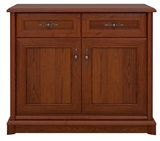 Show details for Black Red White Kent Chest Of Drawers 101x90.5x45cm Chestnut