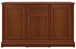 Picture of Black Red White Kent Chest Of Drawers 153.5x90.5x45cm Chestnut