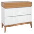 Picture of Black Red White Kioto Chest Of Drawers 40x97x88.5cm White Oak