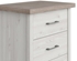 Picture of Black Red White Luca Baby Chest Of Drawers Sibiu Larch/Sonoma Oak