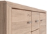 Picture of Black Red White Luttich Chest Of Drawers 167x86cm Oak