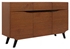 Picture of Black Red White Madison Chest Of Drawers KOM3D3S Brown Oak