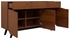 Picture of Black Red White Madison Chest Of Drawers KOM3D3S Brown Oak