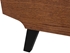 Picture of Black Red White Madison Chest Of Drawers KOM3D3S Brown Oak