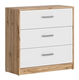 Show details for Black Red White Matos Drawer White/Oak