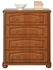 Picture of Black Red White Natalia Chest Of Drawers 93.5x108.5x44cm Brown