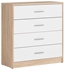 Picture of Black Red White Nepo Plus Drawer Sonoma Oak/White