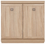 Show details for Black Red White Oregon Cabinet KOM2D Sonoma Oak