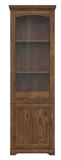 Show details for Black Red White Patras REG1D1W Glass Door Cabinet April Oak