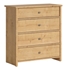 Picture of Black Red White Porto II Drawer Oak