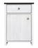 Picture of Black Red White Porto IV Drawer White Larch