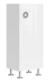 Show details for Black Red White Ringo SFK1D Cupboard 50x120cm Alpine White/Gloss White