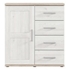 Picture of Black Red White Romance Chest Of Drawers 45x99x93cm White