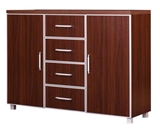 Show details for Bodzio Bodziosystem BS23 Chest Of Drawers Walnut