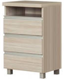 Show details for Bodzio Chest Of Drawers AG47 Left Latte