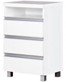 Show details for Bodzio Chest Of Drawers AG47 Left White