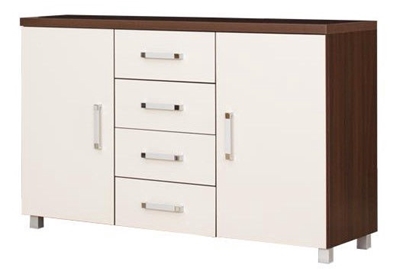 Picture of Bodzio Chest Of Drawers Amadis A35 Vanila Nut