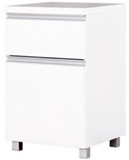 Show details for Bodzio Chest of Drawers Left AG50 White