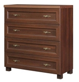 Show details for Bodzio Grenada Chest Of Drawers 4 Nut