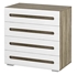 Picture of BTS Naomi KM-09 Chest Of Drawers White/Canyon Oak