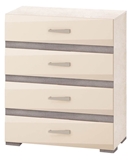 Show details for DaVita Freska 66.32 Chest Of Drawers Kena/White Sand/Gray