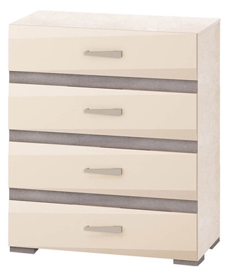 Picture of DaVita Freska 66.32 Chest Of Drawers Kena/White Sand/Gray