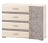 Picture of DaVita Freska 66.33 Chest Of Drawers Kena/White Sand/Gray