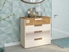 Picture of DaVita Fristail 56.09 Chest Of Drawers Bunratti Oak/Cream