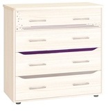 Show details for DaVita Megapolis 55.09 Chest Of Drawers Astrid Pine