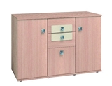 Show details for Glazov Ameli 10 Chest Of Drawers 119x82x44cm Oak