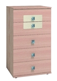 Show details for Glazov Ameli 9 Chest Of Drawers 60x104x60cm Oak