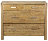 Show details for Home4you Chest Of Drawers Chicago New 105x45x84cm Oak