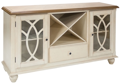 Picture of Home4you Chest Of Drawers Lily 152x46x84cm White/Oak