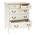 Picture of Home4you Elizabeth Chest Of Drawers 92x50x100cm White/Brown