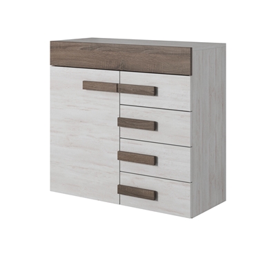 Picture of Idzczak Meble Alaska 05 Chest Of Drawers Northland/Trufla