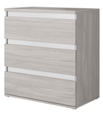 Show details for Idzczak Meble Chest Of Drawers 3S Montreal Urban Oyster Gray