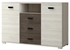 Picture of Idzczak Meble Nelly 135 Chest Of Drawers White Black