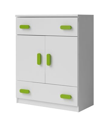 Picture of Idzczak Furniture Smyk 03 2S2D White / Green