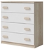 Picture of Idzczak Meble Smyk III 02 Chest Of Drawers 4S White / Brown