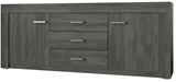 Show details for Idzczak Meble Tienen 04 Chest Of Drawers 230 Black Pine