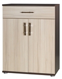 Show details for Jurek Meble Inez Plus Reg 10 Chest Of Drawers Dark Ash / Ash