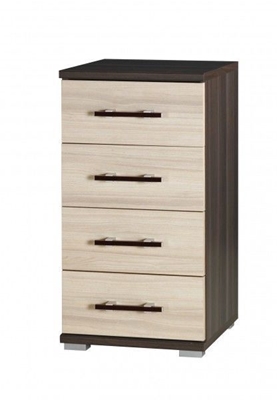 Picture of Jurek Meble Inez Plus Reg13 Chest Of Drawers Dark Ash / Ash