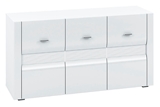 Show details for ML Meble Arko 09 Chest Of Drawers White